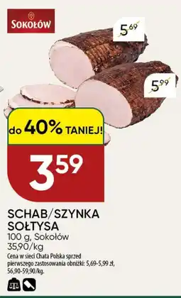 Chata Polska Schab/Szynka Sołtysa oferta