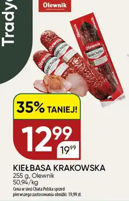 Chata Polska Kiełbasa Krakowska Olewnik oferta
