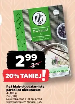 Netto Ryż biały długoziarnisty parboiled Rice Market oferta