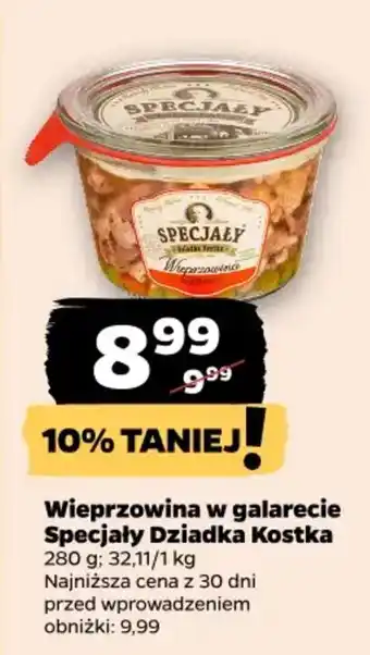 Wieprzowina w galarecie Specjały Dziadka Kostka