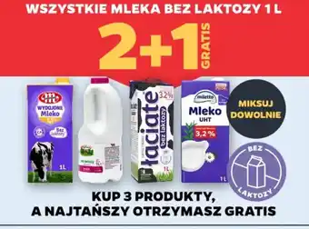 Mleko Łaciate bez laktozy