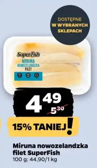 Miruna nowozelandzka filet SuperFish