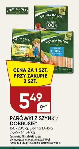Chata Polska Parówki z szynki / Dobrusie oferta