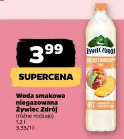 Netto Woda smakowa niegazowana Żywiciel Zdrój oferta