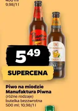 Netto Piwo na miodzie Manufaktura Piwna oferta