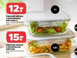Netto Pojemnik szklany z hermetyczną pokrywą oferta