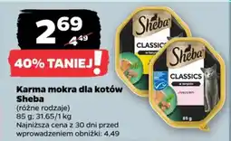 Netto Karma mokra dla kotów Sheba oferta