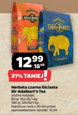 Netto Herbata czarna liściasta Sir Adalbert's Tea oferta