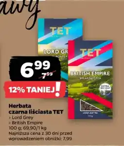 Netto Herbata czarna liściasta TET oferta