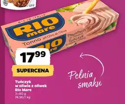 Netto Tuńczyk w oliwie z oliwek Rio Mare oferta