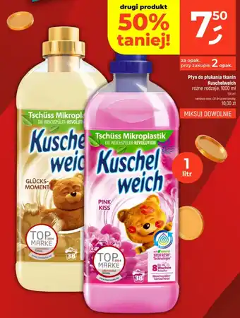 Płyn do płukania tkanin Kuschelweich