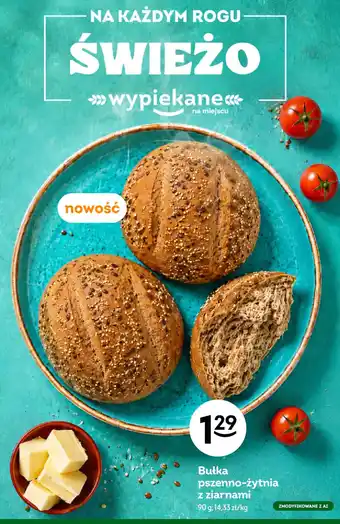 Żabka Butłka pszenno-żytnia z ziamami oferta
