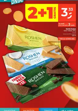 Dealz Wafelki Roshen oferta