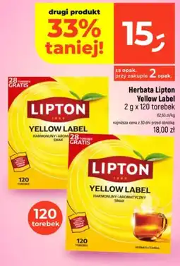 Dealz Herbata Lipton Yellow Label oferta