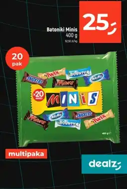 Dealz Batoniki Minis oferta