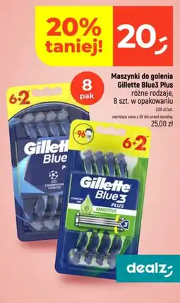 Dealz Maszynki do golenia Gillette Blue3 Plus oferta