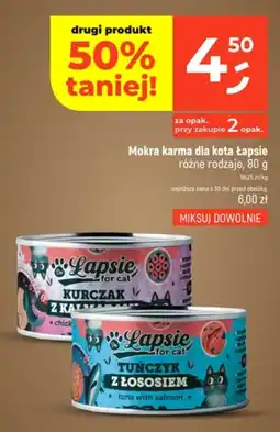 Dealz Mokra karma dla kota Łapsie oferta