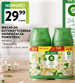 Intermarche Wkład do automatycznego odświeżacza powietrza Air Wick Białe kwiaty oferta