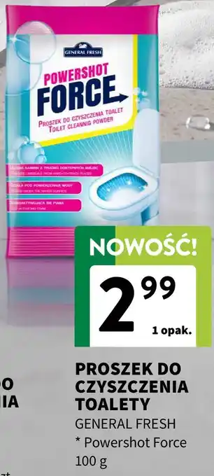 Proszek do czyszczenia toalety General Fresh Powershot Force
