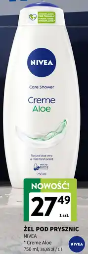 Intermarche Żel pod prysznic Nivea Creme Aloe oferta