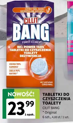Intermarche Tabletki do czyszczenia toalety Cilit Bang Original oferta