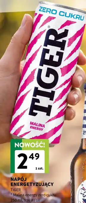 Tiger Malina Energy zero cukru