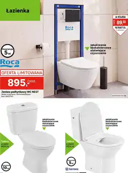 Leroy Merlin Zestaw podtynkowy WC NEST oferta
