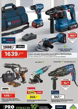 Leroy Merlin Zestaw narzędzi akumulatorowych BOSCH PROFESSIONAL oferta