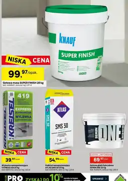 Leroy Merlin Gotowa masa SUPER FINISH oferta