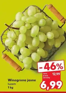 Kaufland Winogrona jasne oferta