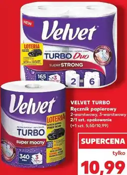 Kaufland Velvet Turbo Ręcznik papierowy oferta