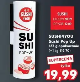 Kaufland SUSHI4YOU Sushi Pop Up oferta