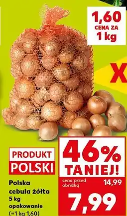 Kaufland Polska cebula żółta oferta