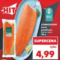 Kaufland Connoisseur Łosoś pacyficzny filet ze skórą oferta