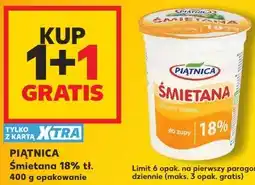Kaufland Piątnica Śmietana 18% tł oferta