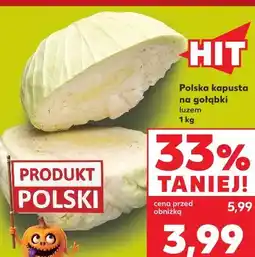 Kaufland Polska kapusta na gołąbki oferta