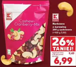 Kaufland K-Classic Nerkowce z żurawiną oferta