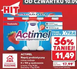 Kaufland Danone Actimel Napój probiotyczny różne rodzaje oferta