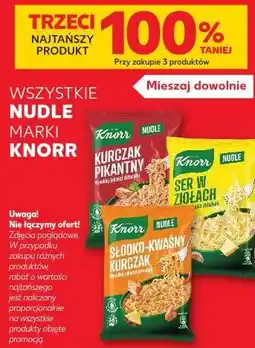 Kaufland Wszystkie nudle marki Knorr oferta