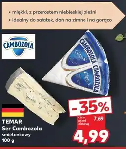 Kaufland TEMAR Ser Cambozola śmietankowy oferta