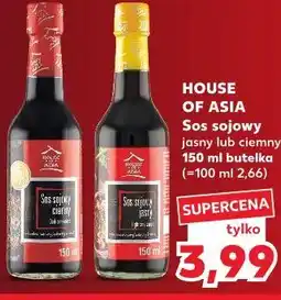 Kaufland HOUSE OF ASIA Sos sojowy jasny lub ciemny oferta