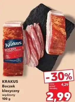 Kaufland Krakus Boczek klasyczny wędzony oferta