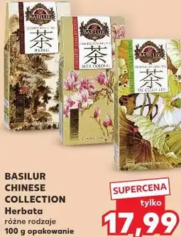 Kaufland BASILUR CHINESE COLLECTION Herbata oferta