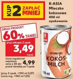 Kaufland K-Asia Mleczko kokosowe oferta