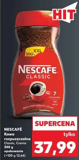 Kaufland NESCAFÉ Kawa rozpuszczalna Classic, Crema oferta