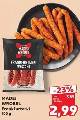 Kaufland Madej Wróbel Frankfurterki oferta