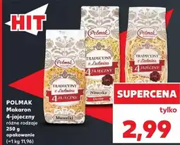 Kaufland POLMAK Makaron 4-jajeczny różne rodzaje oferta