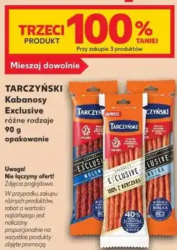 Kaufland Tarczyński Kabanosy Exclusive oferta