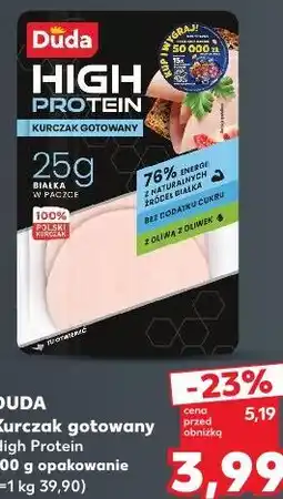 Kaufland Duda High Protein Kurczak gotowany oferta