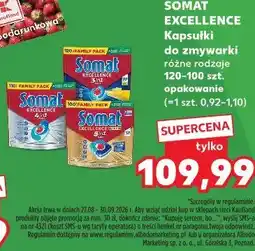 Kaufland Somat Excellence Kapsułki do zmywarki oferta